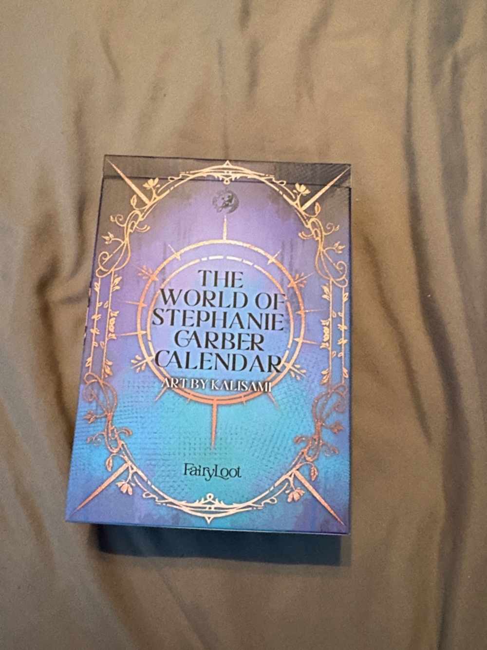 The World of Stephanie Garber Calendar — Blue & Purple